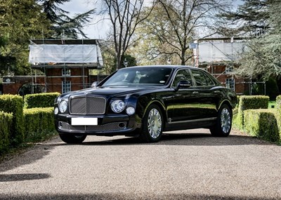 Lot 163 - 2011 Bentley Mulsanne