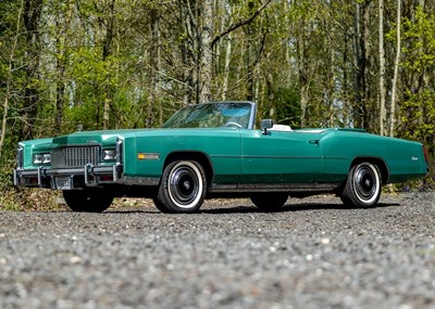 Lot 134 - 1976 Cadillac Eldorado Convertible