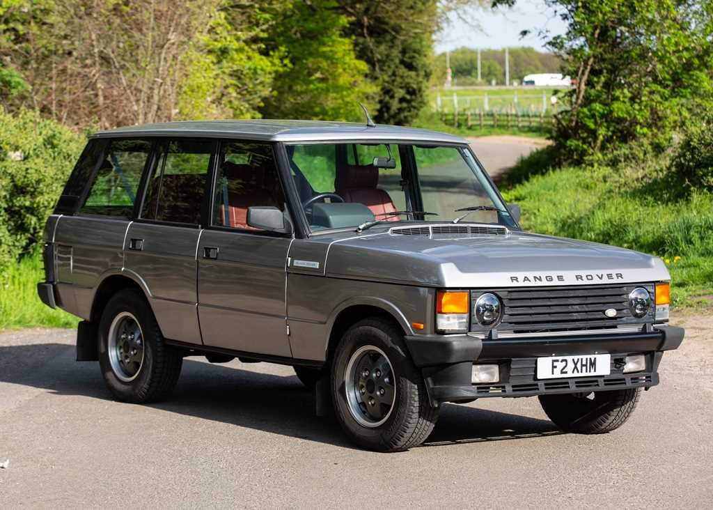 Lot 181 - 1988 Range Rover Vogue SE by Kingsley Cars (4.8 litre)