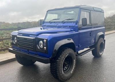 Lot 143 - 1986 Land Rover Defender 90 V8