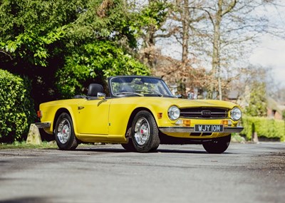 Lot 187 - 1974 Triumph TR6