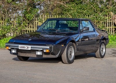 Lot 109 - 1990 Fiat X1/9 Gran Finale