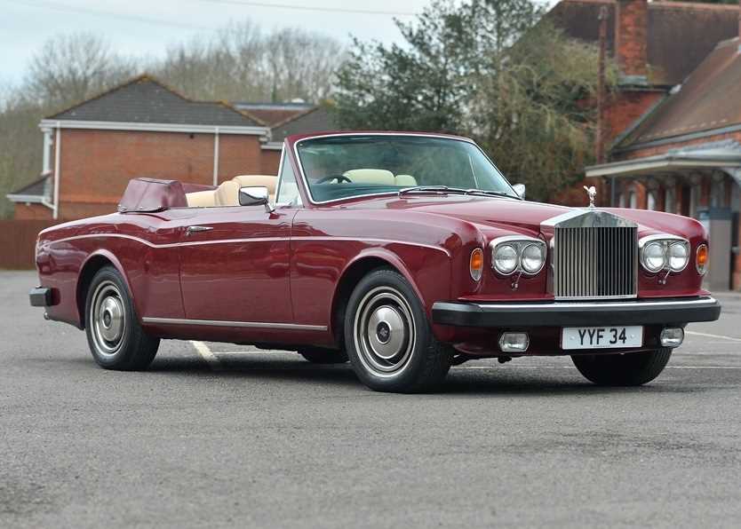 Lot 157 - 1980 Rolls-Royce Corniche Convertible