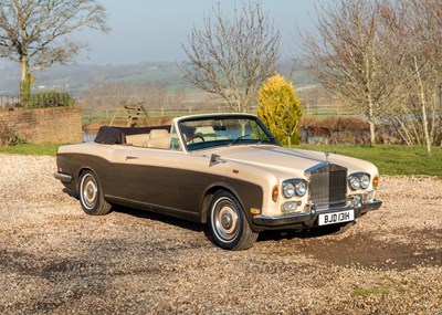 Lot 190 - 1970 Rolls-Royce Silver Shadow Mulliner Park Ward
