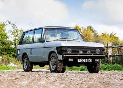 Lot 117 - 1971 Range Rover by Wood & Pickett