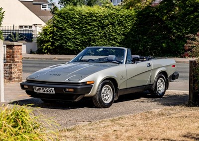 Lot 184 - 1980 Triumph TR8