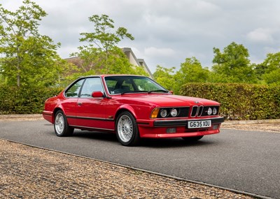 Lot 124 - 1989 BMW 635 CSi