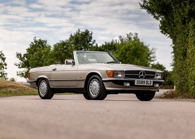 Lot 164 - 1987 Mercedes-Benz 500 SL Roadster