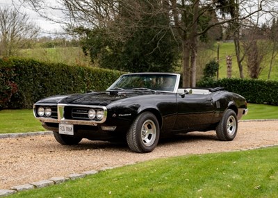 Lot 243 - 1968 Pontiac Firebird Convertible