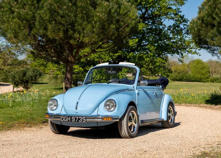 Lot 122 - 1978 Volkswagen Beetle Karmann Convertible