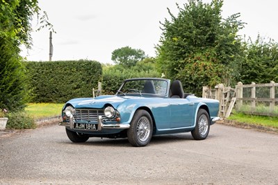 Lot 117 - 1963 Triumph TR4