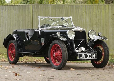 Lot 121 - 1933 Riley 9 Tourer