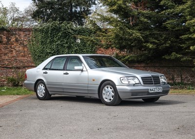Lot 293 - 1992 Mercedes-Benz S320  ‘ex-Saudi Arabian Royal family’
