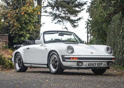 Lot 194 - 1983 Porsche  911 SC Cabriolet (3.0 litre)