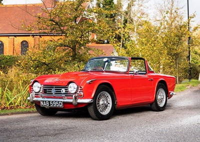 Lot 163 - 1966 Triumph TR4A IRS (Surrey Top)