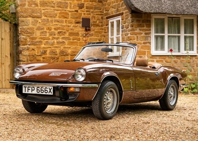 Lot 130 - 1981 Triumph  Spitfire 1500