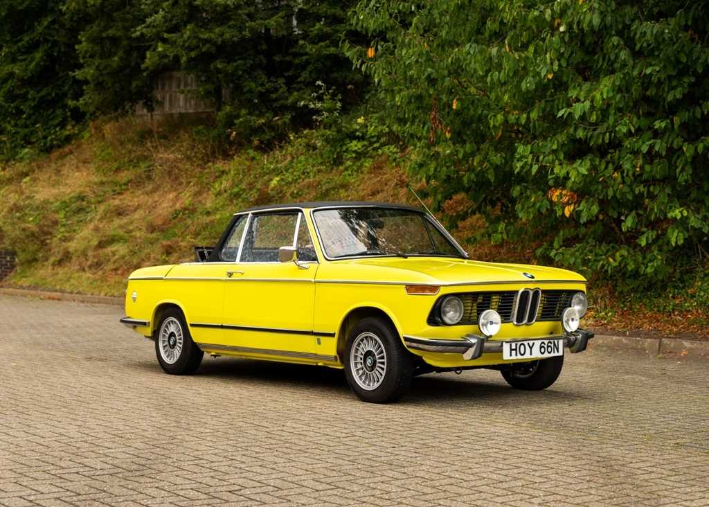 Lot 191 - 1975 BMW 2002 Cabriolet