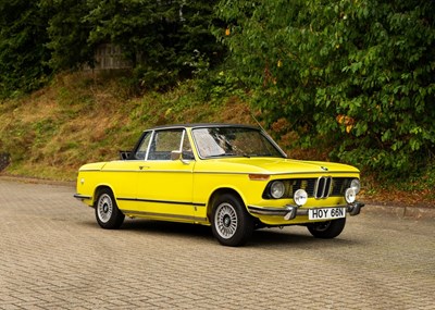 Lot 191 - 1975 BMW 2002 Cabriolet