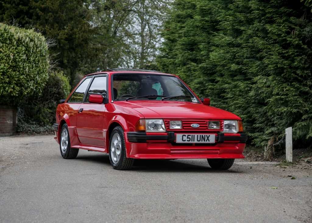 Lot 110 - 1985 Ford Escort XR3i