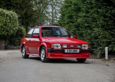 Lot 110 - 1985 Ford Escort XR3i