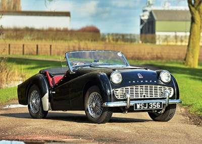 Lot 110 - 1957 Triumph TR3A