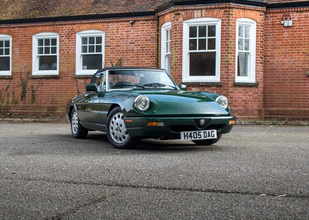 Lot 103 - 1991 Alfa Romeo Spider Veloce S4