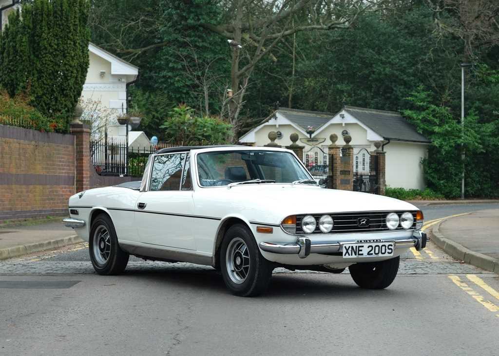 Lot 112 - 1978 Triumph Stag