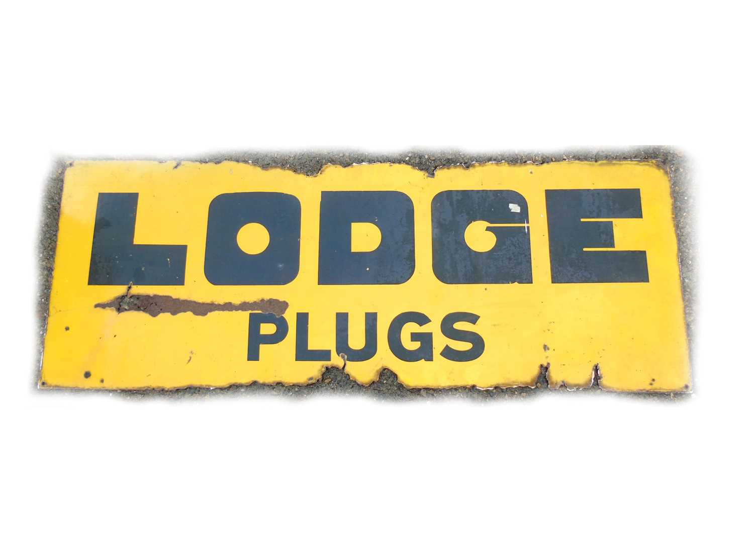 Lot 30 - Two enamel signs