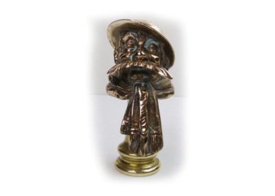 Lot 38 - A Bruce Bairnsfather original WW1 era car mascot