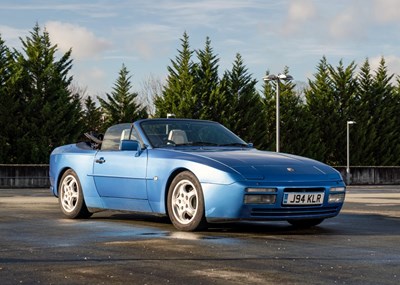 Lot 134 - 1991 Porsche  944 S2 Cabriolet