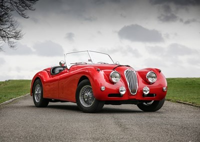 Lot 154 - 1955 Jaguar XK140 Roadster 'Fast road'