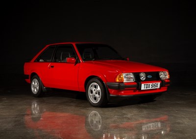 Lot 110 - 1981 Ford Escort XR3