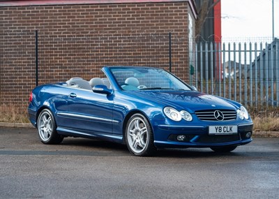 Lot 239 - 2003 Mercedes-Benz CLK 55 AMG Avantgarde Cabriolet