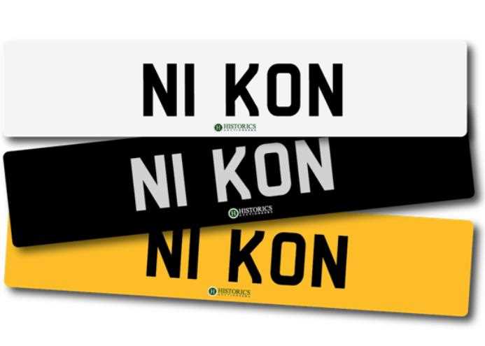 Lot 151 - Number Plate NI KON