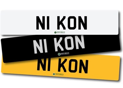 Lot 151 - Number Plate NI KON