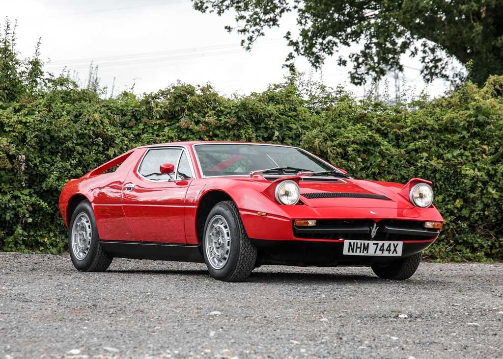 Lot 141 - 1981 Maserati Merak SS
