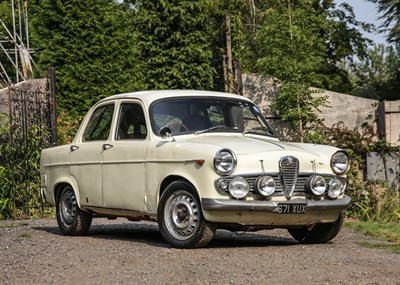 Lot 127 - 1961 Alfa Romeo Giulietta Ti 'Rallye'