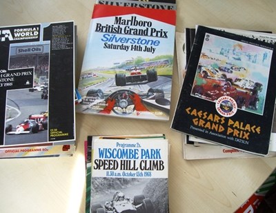 Lot 8 - A quantity of Race programmes