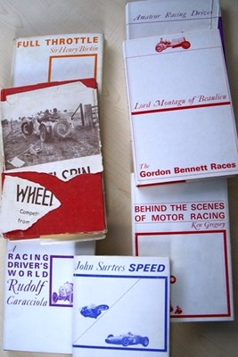 Lot 17 - Seven motor racing books