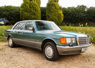 Lot 269 - 1986 Mercedes-Benz 500 SEL
