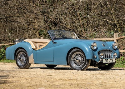 Lot 137 - 1956 Triumph TR3 Convertible