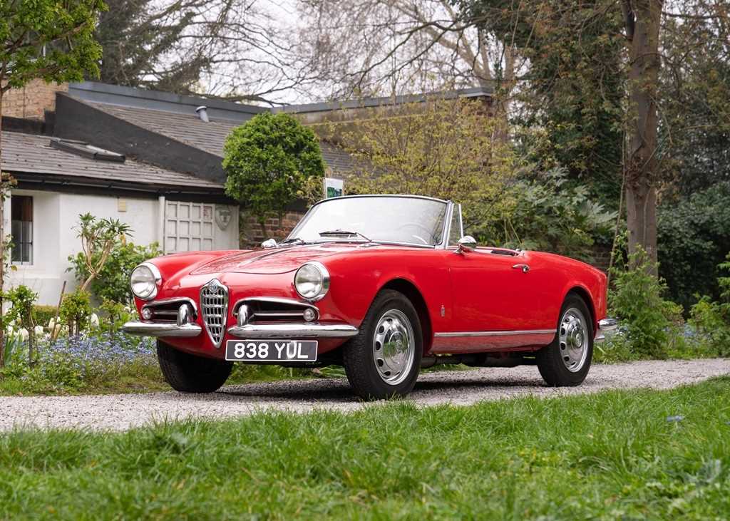 Lot 166 - 1960 Alfa Romeo Giulietta Spider by Pininfarina