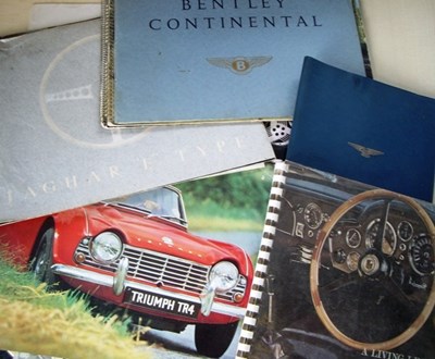 Lot 78 - A quantity of sales brochures
