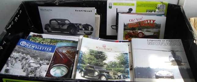 Lot 2 - Two boxes of magazines