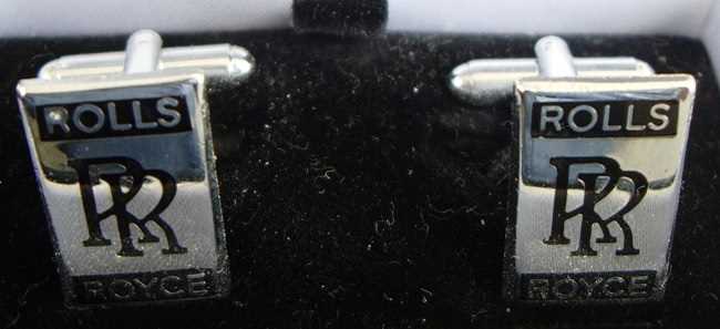 Lot 37 - A pair of Rolls-Royce cufflinks