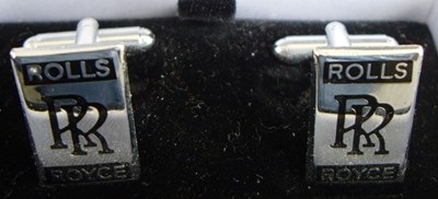Lot 37 - A pair of Rolls-Royce cufflinks