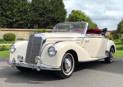 Lot 237 - 1954 Mercedes-Benz 220A Cabriolet