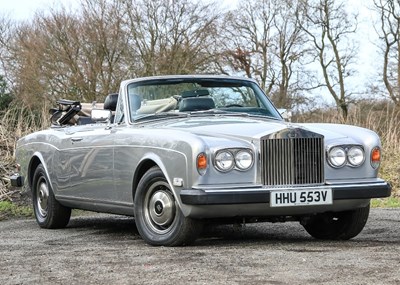 Lot 174 - 1979 Roll-Royce Corniche Convertible