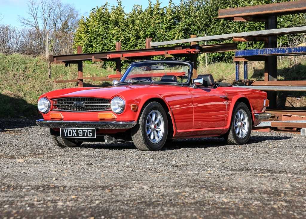Lot 135 - 1968 Triumph TR6