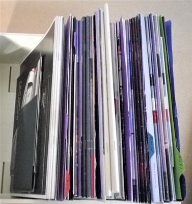 Lot 1 - A selection of modern vehicle brochures including Audi, BMW, Jaguar and others, approximately 100